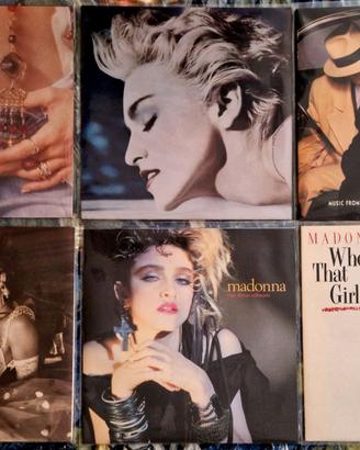 Madonna --  collezione LP - 84-85-86-87-89-90