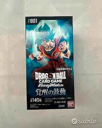 Dragon Ball Fusion World FB01 Box Giapponese