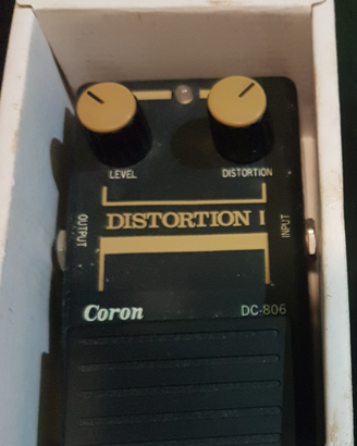 Distorsore per chitarra vintage coron dc-806