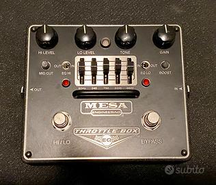 Mesa boogie throttle box eq distorsore pedale