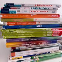 libri scolastici scuola media Mira-classe prima