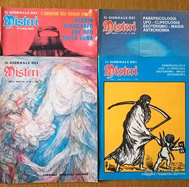 IL GIORNALE DEI MISTERI ( lotto 4 numeri 1980-1981
