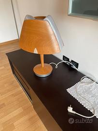 3 Lampade da lavolo in legno e plastica