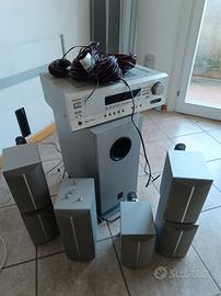 amplificatore onkyo tx sr501e e subwoofer skw 150x