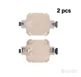 2 Supporti Batteria CR1616 Per Giochi Game Boy