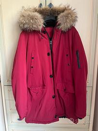 Piumino uomo rosso