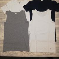 Set intimo 2 T-shirt più 2 canotte Benetton 