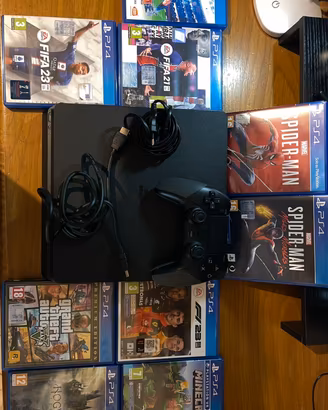 PlayStation 4+ 9 giochi +controller