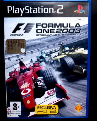 Formula One 2003 Gioco PlayStation 2