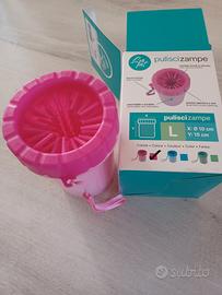 pulisci zampe taglia L colore rosa 