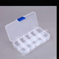 scatola portaoggetti trasparente con chiusura e ga