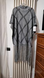 Ponchio in maglina grigio