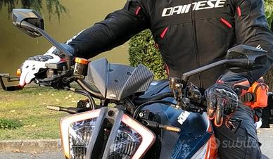 Guanti Dainese Steel Pro tg.L - 1 Bianco 1 Nero