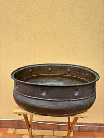 Fioriera rame dí grande dimensioni