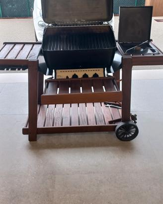 barbeque in pietra lavica 