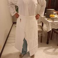 kimono karate con cinture bianca e gialla 