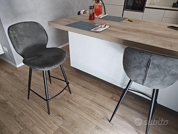 Sgabelli cucina microfibra