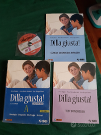 Dilla giusta libro di grammatica