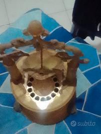 porta sigarette con carillon 