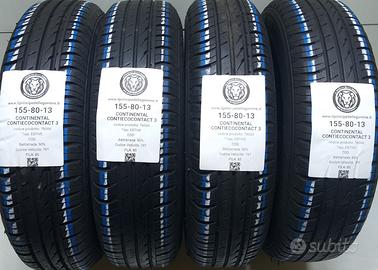 4 GOMME 155 80 13 CONTINENTAL A76004