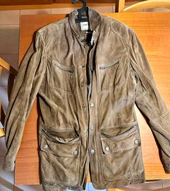 Giacca Uomo Pelle Scamosciata Geox 50