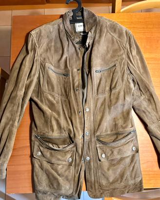Giacca Uomo Pelle Scamosciata Geox 50