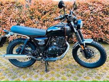 NUOVA SCRAMBLER Brixton Cromwell 250 Titanium BLAC