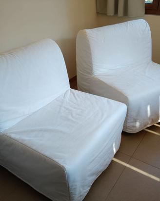 Coppia di poltrone letto