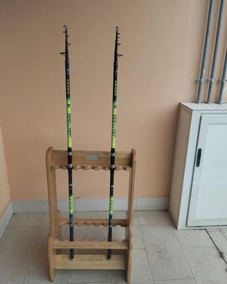 Coppia canne beach ledgering 