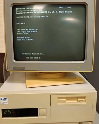 PC Vintage 286 AT - Set Completo funzionante