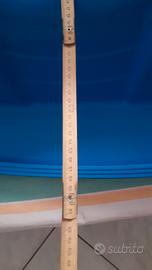 Dondolo a due posti in plastica blu per bambini