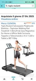tapis roulant 