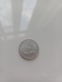 Moneta 5 Lire del 1954