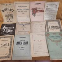 Spartiti antichi Opera e Inni Nazionali