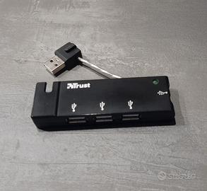 Hub usb 4 porte Trust sdoppiatore