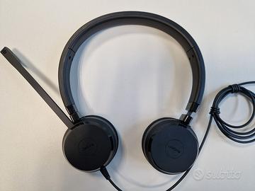 Cuffie con microfono jabra evolve 20 ms stereo