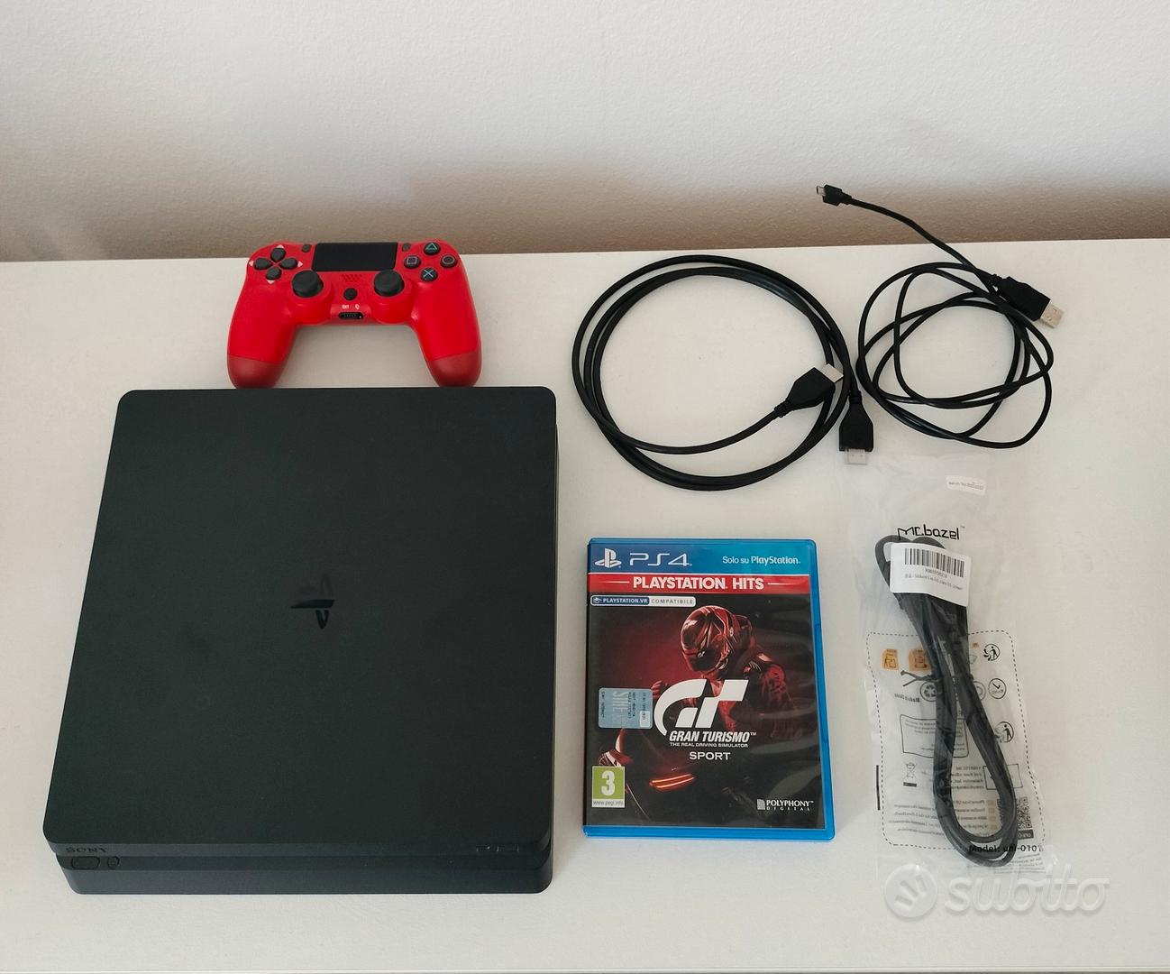 PlayStation 4 Slim 1TB + 1 Controller+Gran Turismo - Console e ...