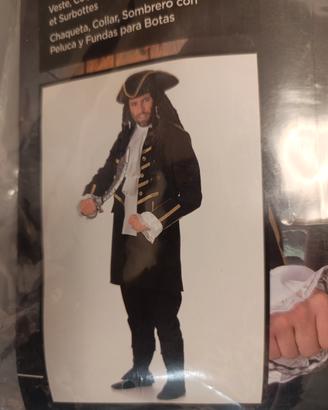 3 costumi pirati (uomo+donna+bambino)