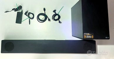 LG SPD7Y Soundbar TV 380W Subwoofer Wireless BT