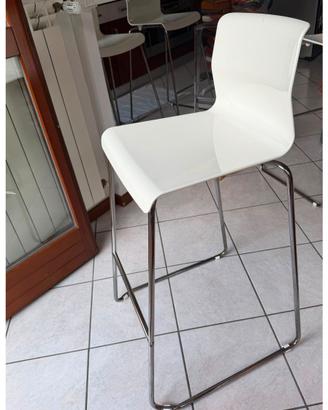 3 sgabelli Ikea seduta 75 cm + 1  con sedile rotto