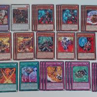 lotto base deck pugno di fuoco yugioh