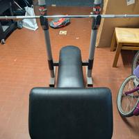 Panca +Bilanciere 180 cm diametro 25 mm