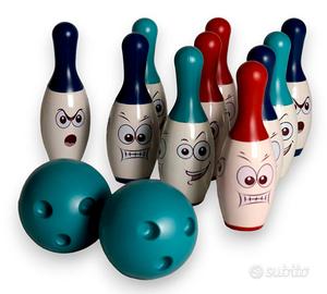 Bowling gioco bambini Set birilli completo