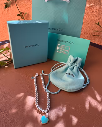 Tiffany & Co. Bracciale in Argento con Cuore