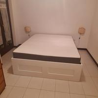 letto Brimns + materasso ikea 6 mesi d'uso