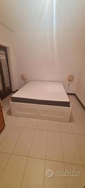 letto Brimns + materasso ikea 6 mesi d'uso