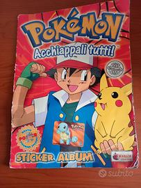Album figurine Pokemon incompleto
