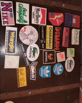 Lotto Adesivi Vintage Anni 80/90 