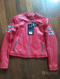 Giubbotto  NUOVO byker donna pelle marca Berik 