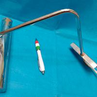 Applique vintage acciaio 